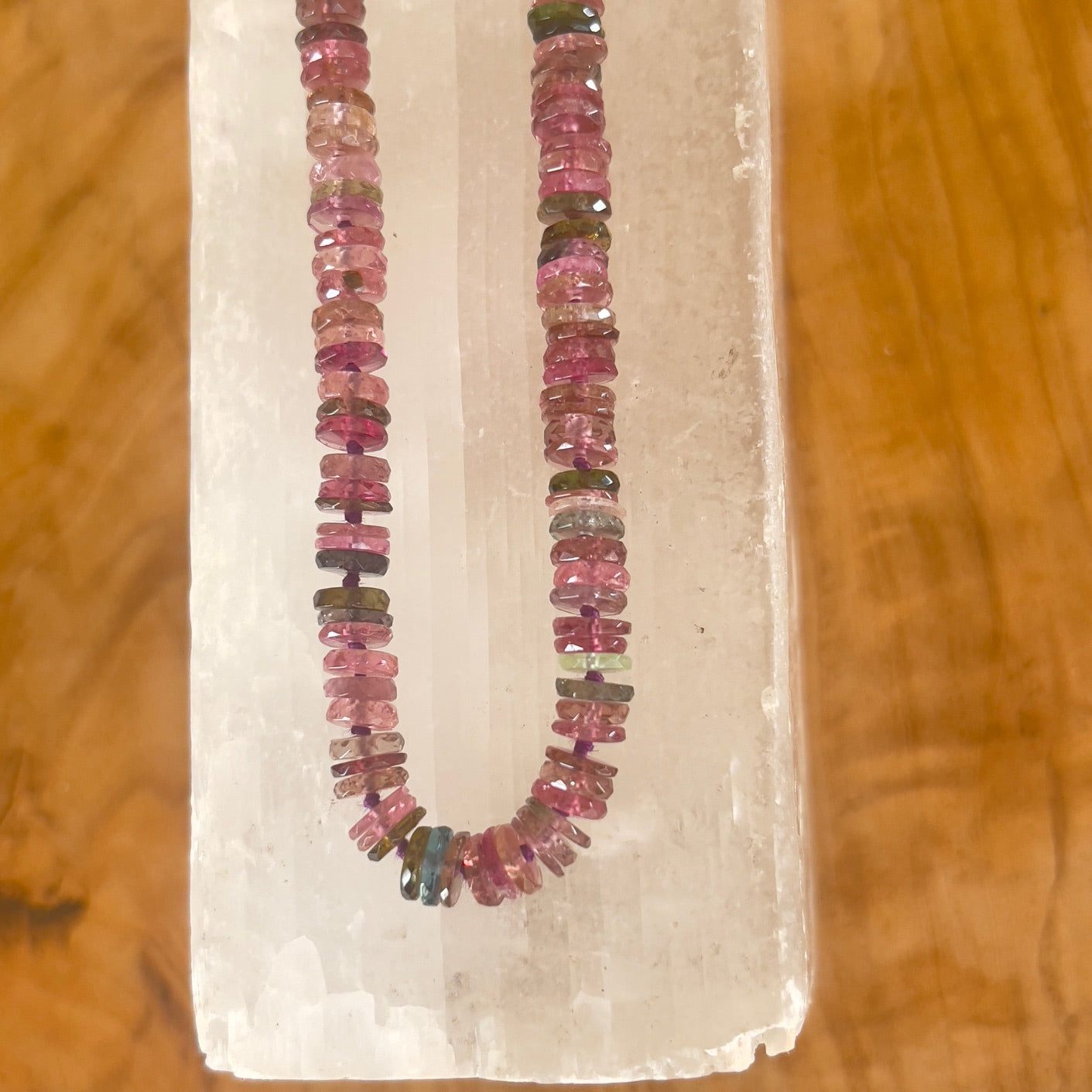 High Frequency Pink Tourmaline Necklace – Spiritual Jewelry for Healing